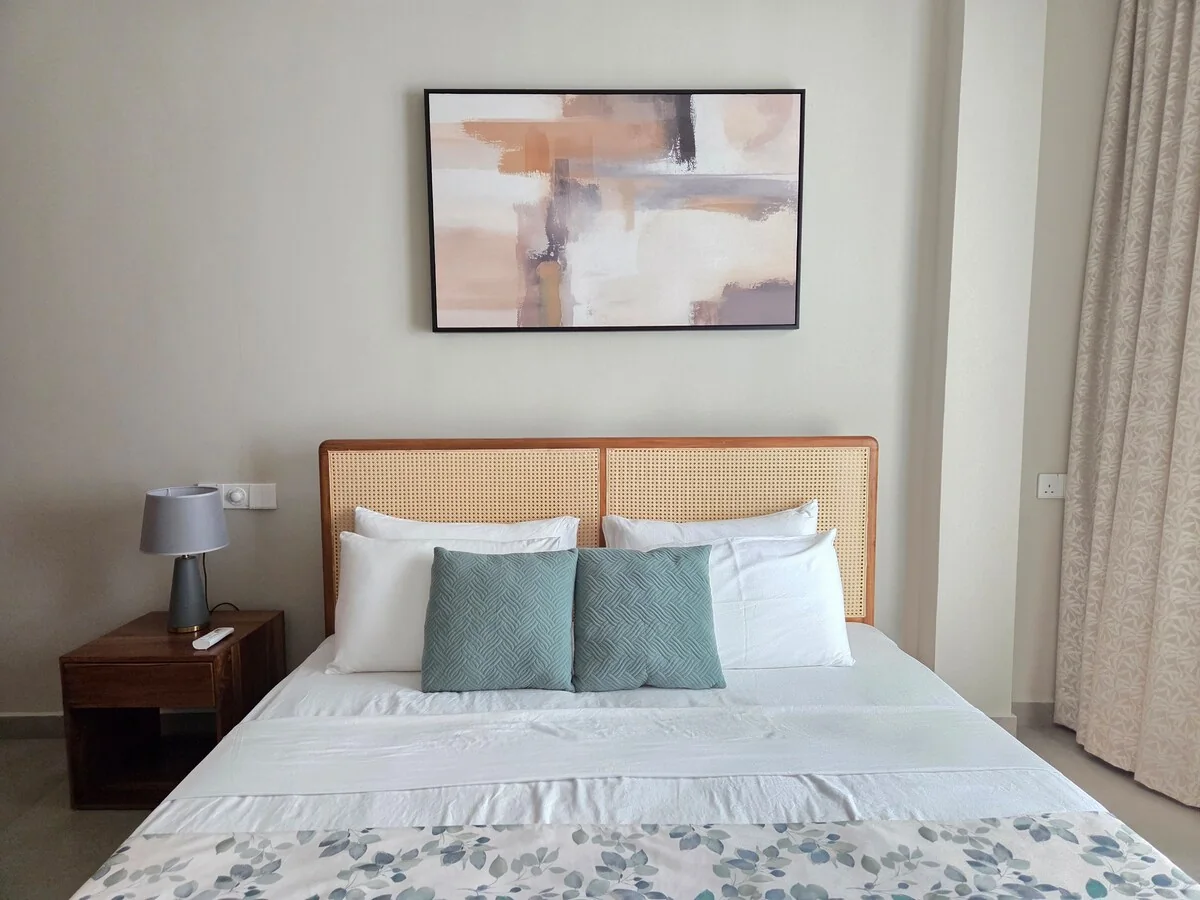 King bed in bedroom two